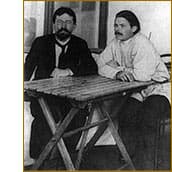  Горький и Чехов в Ялте